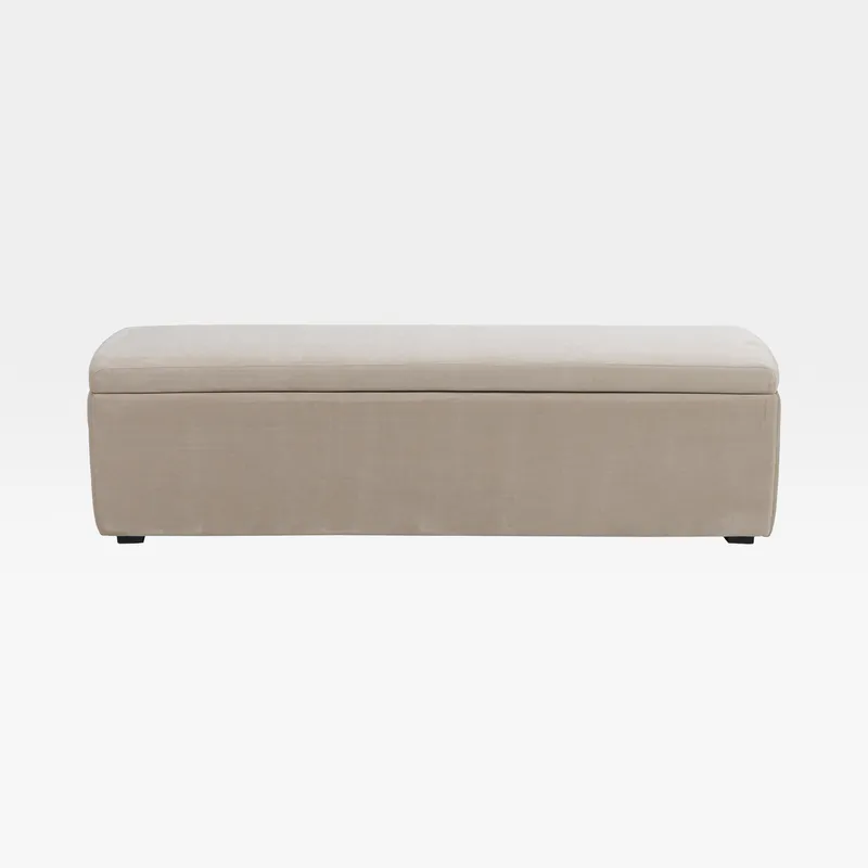 CASA storage stool taupe - 160x40cm