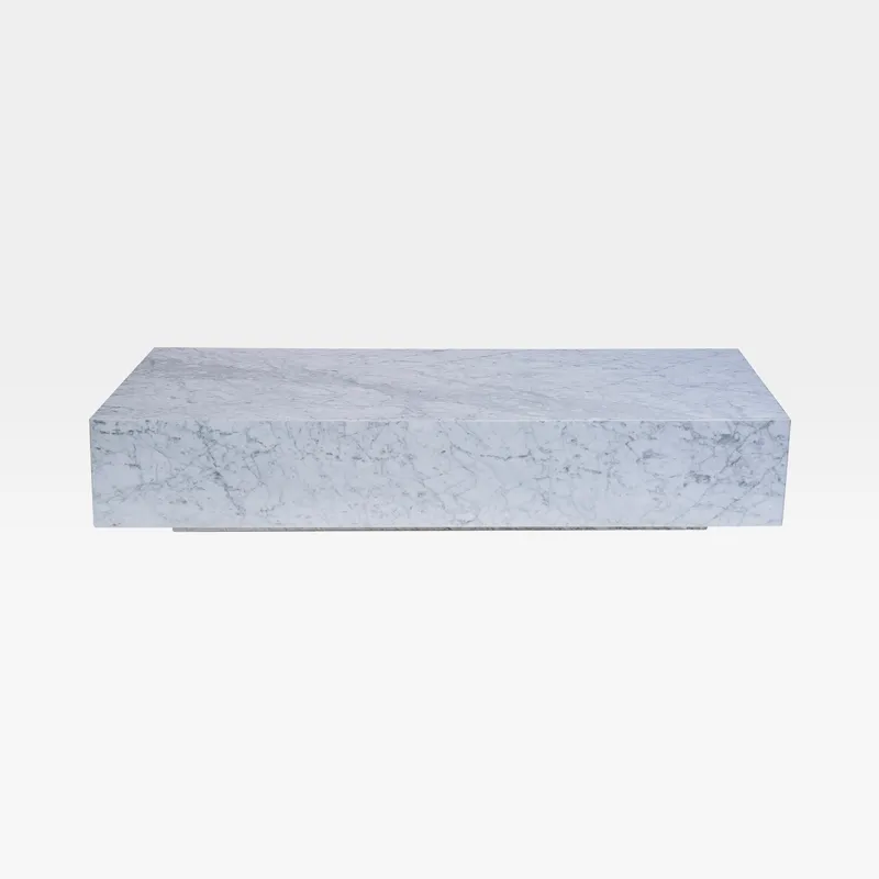 LUSTRO coffee table white - 152x60cm