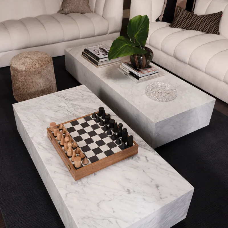 DELOS chess set brown - 40x40cm