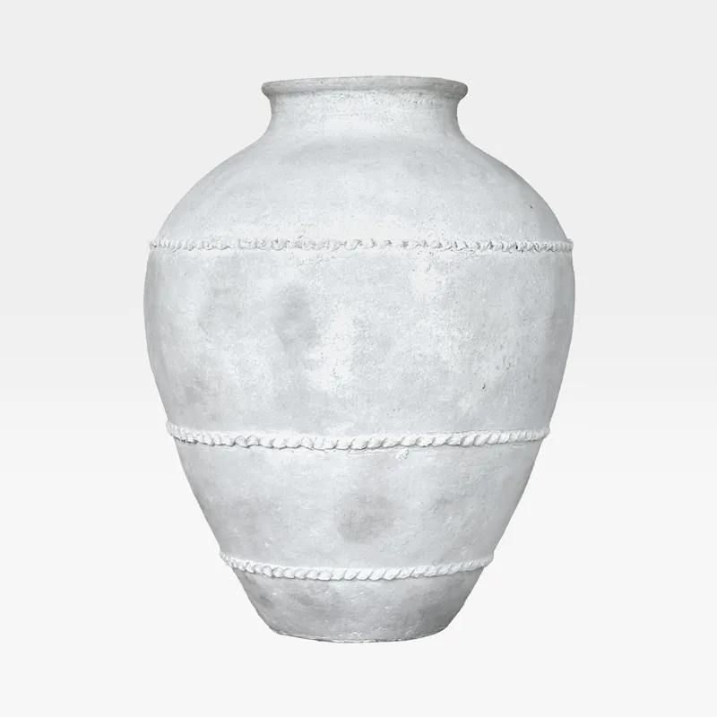 ZULU pot white - H65cm