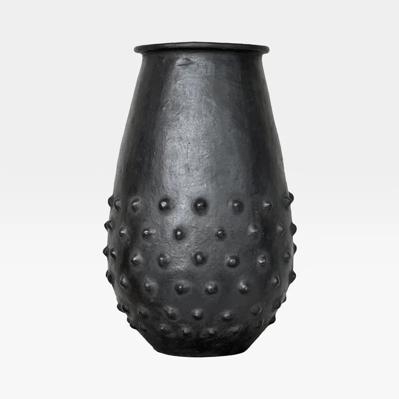INDURI pot black - H58cm
