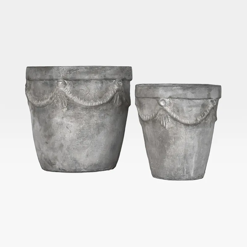 RITNO pot grey set of 2
