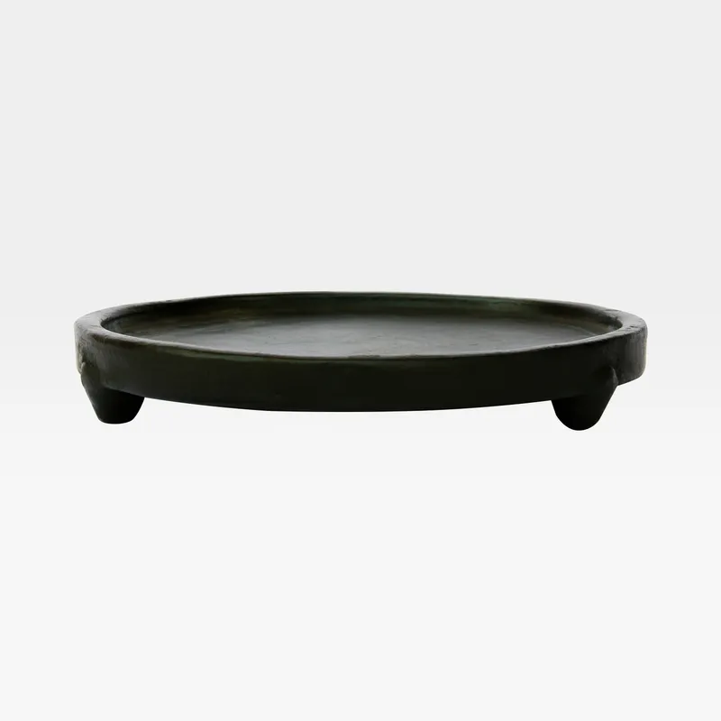 DANA plate decoration black - dia 24cm