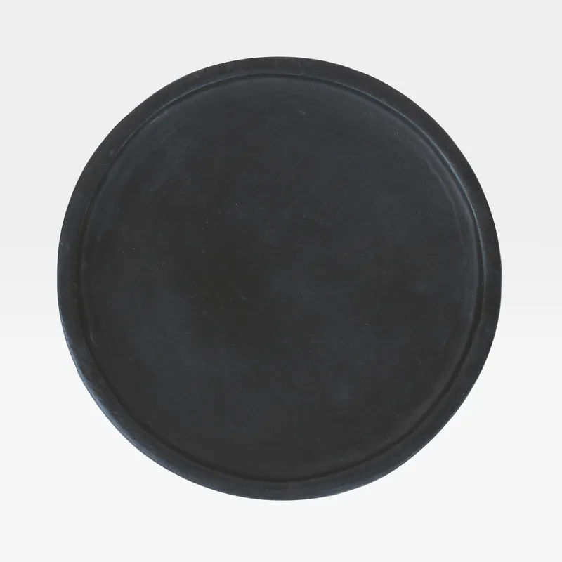 DANA plate decoration black - dia 24cm