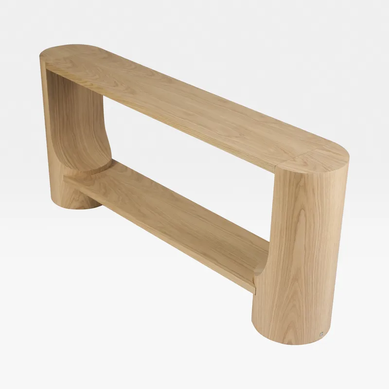 SIENNA console natural - 182x33cm