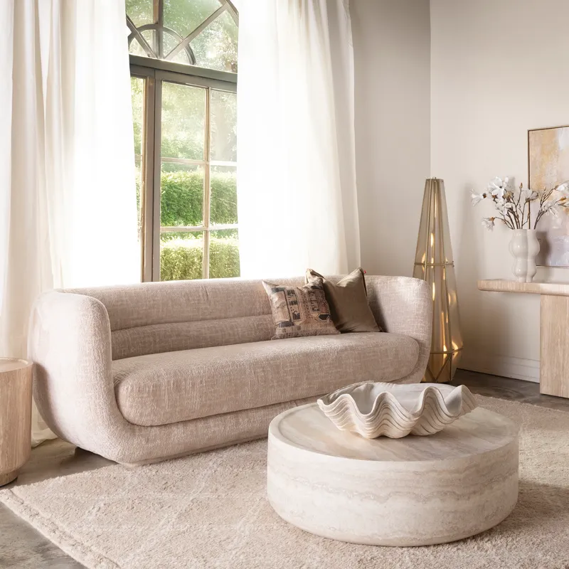 VIOLTO coffee table natural- dia 90cm