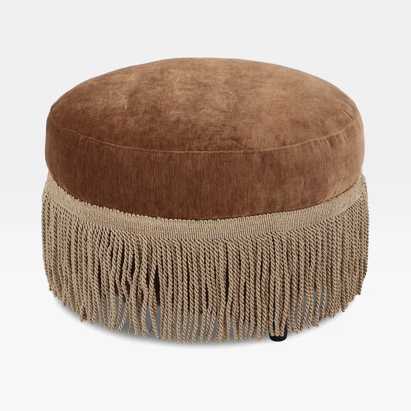 BOUDO stool brown - dia 62cm