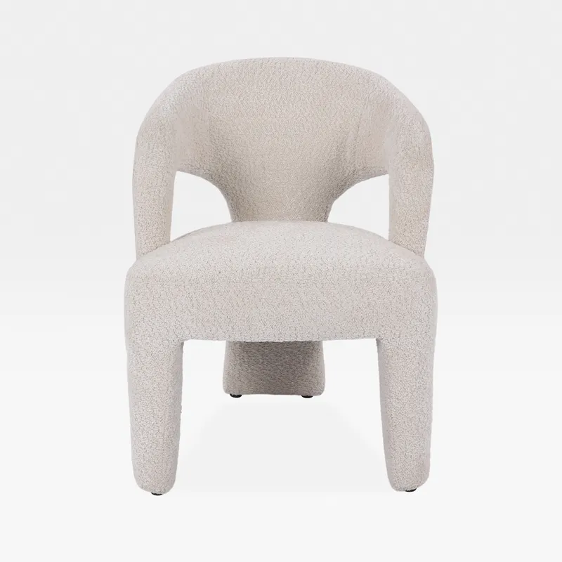 BRIX dining armchair white
