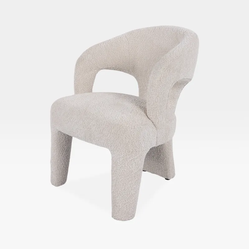 BRIX dining armchair white