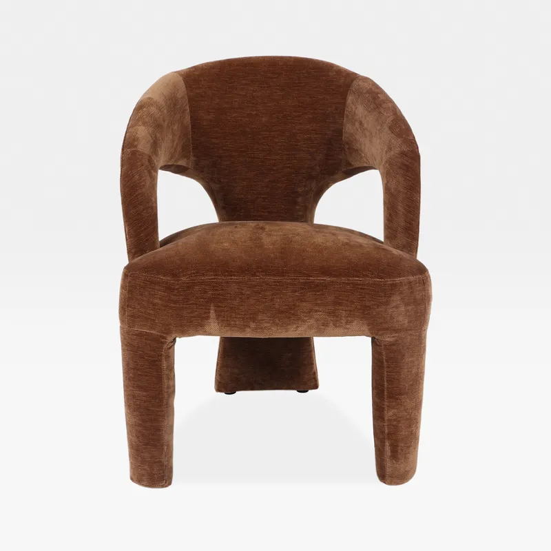 BRIX dining armchair brown