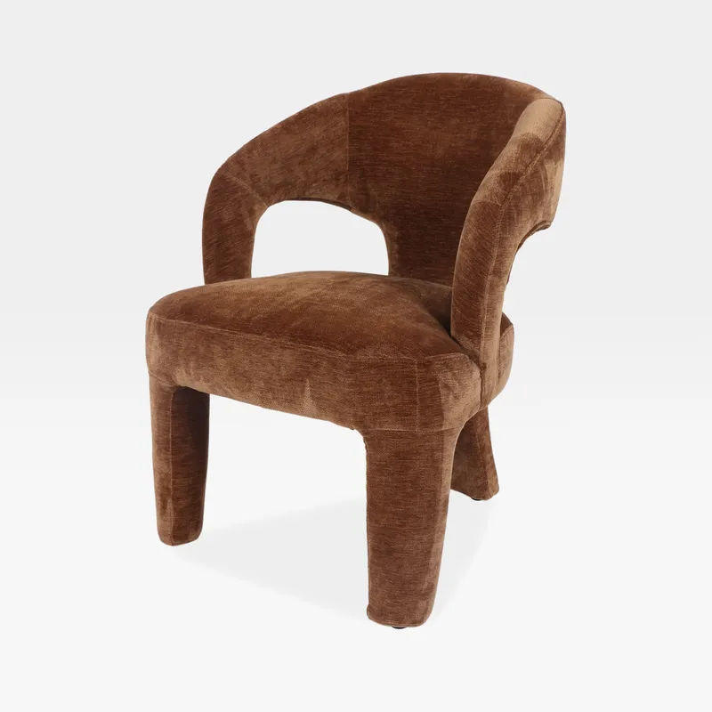 BRIX dining armchair brown