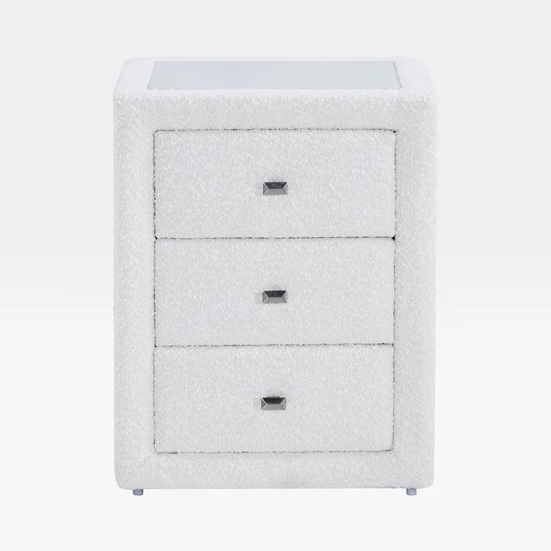 ROTONDE bedside table white