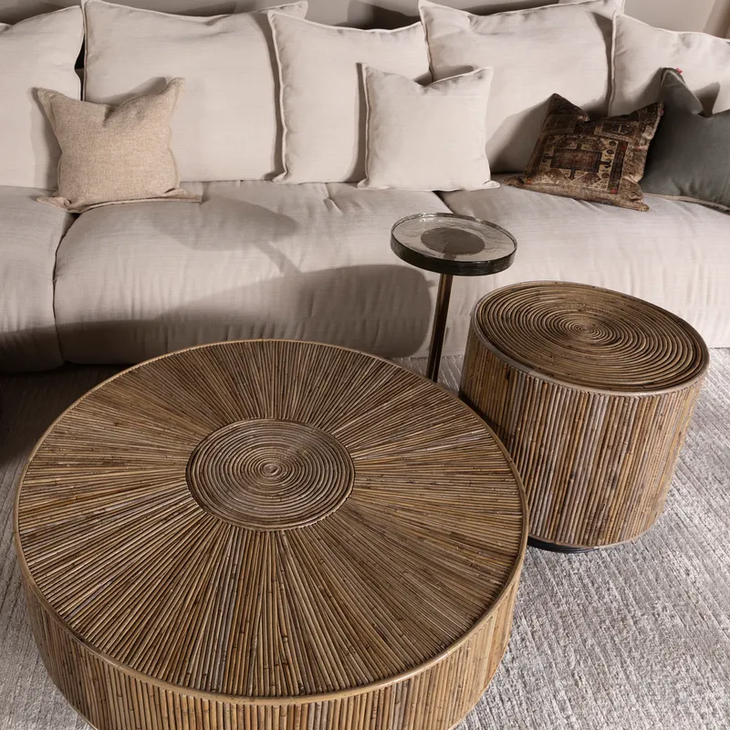 LIDO coffee table natural - dia 90cm