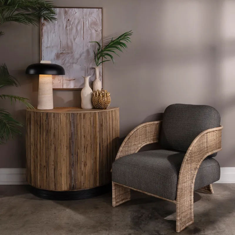 OLEFIN armchair blue