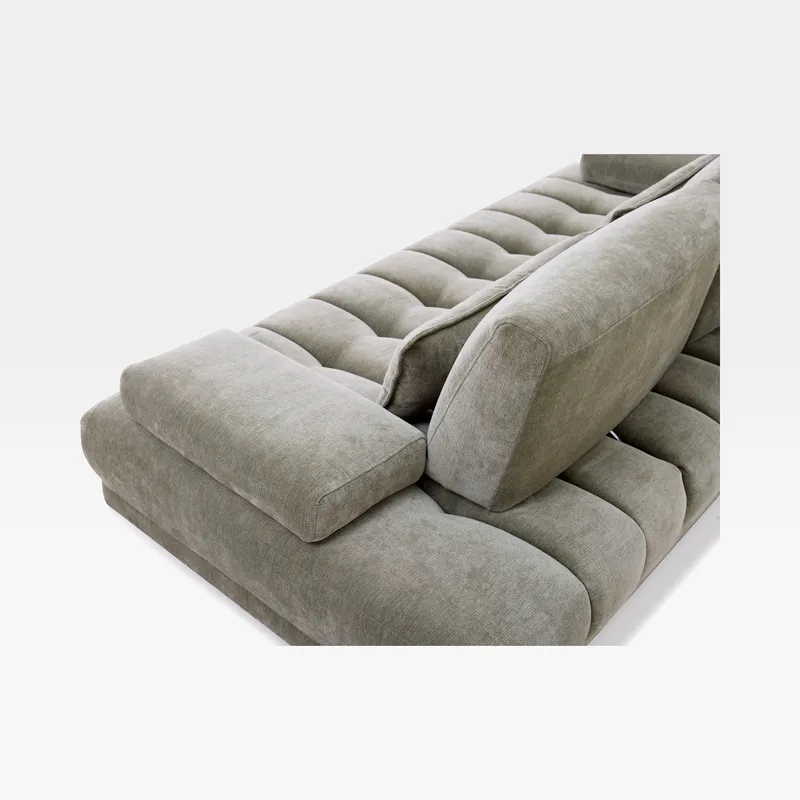 CATE 3 seater sofa bed green