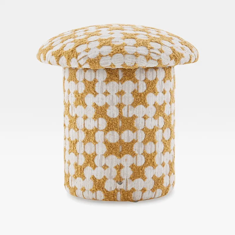 AGARIC stool yellow - dia 43cm