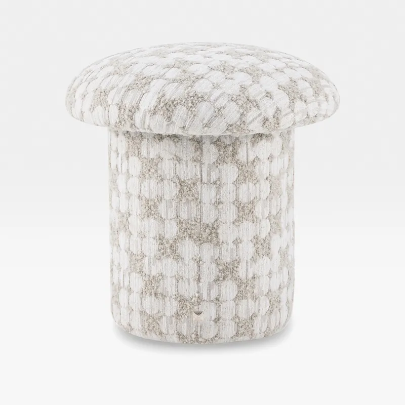 AGARIC stool beige - dia 43cm