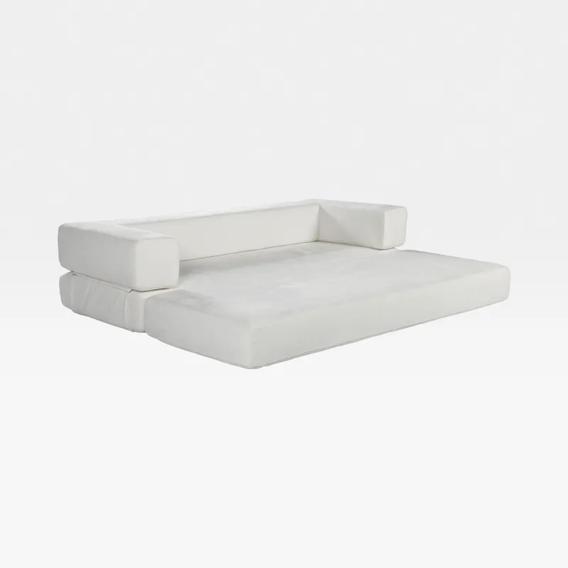 SIESTA 3 seater sofa bed white
