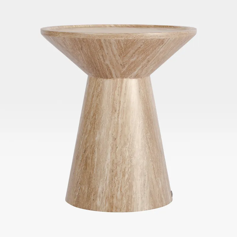 TORENTO side table natural - dia 50cm