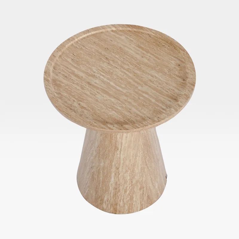 TORENTO side table natural - dia 50cm