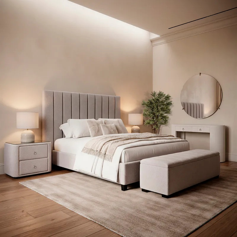 ALLICANTE table lamp white/natural - H42cm
