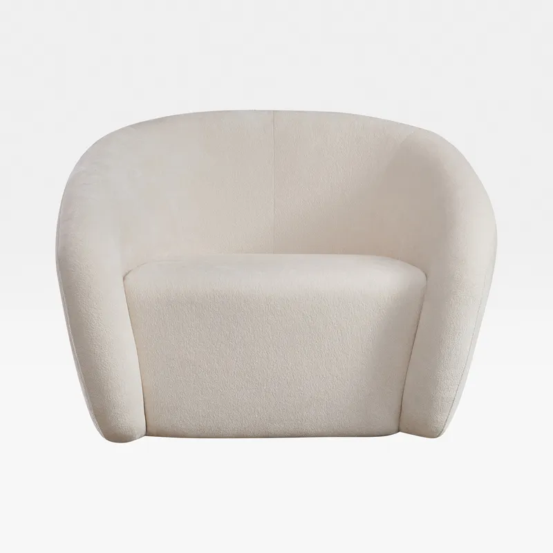 JETLINE swivel armchair white