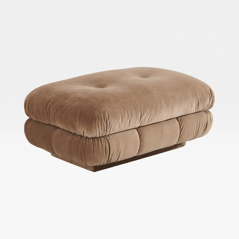 CAMELONT footstool brown - medium