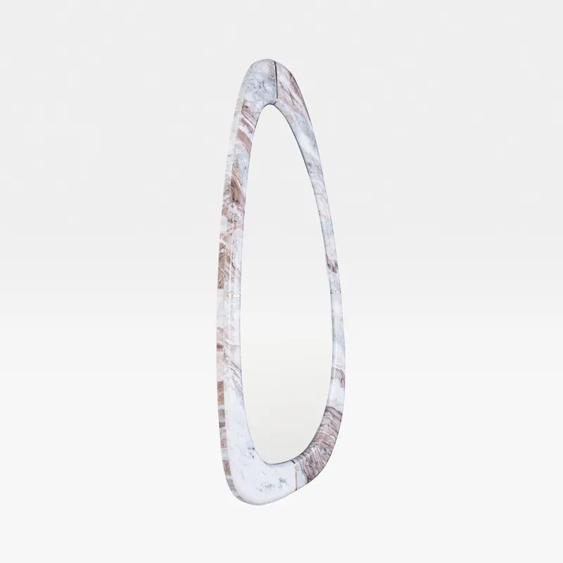 TORRENTO wall mirror white - 109x46cm