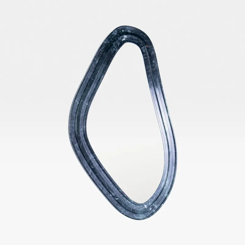 TORRENTO wall mirror green - 92x56cm