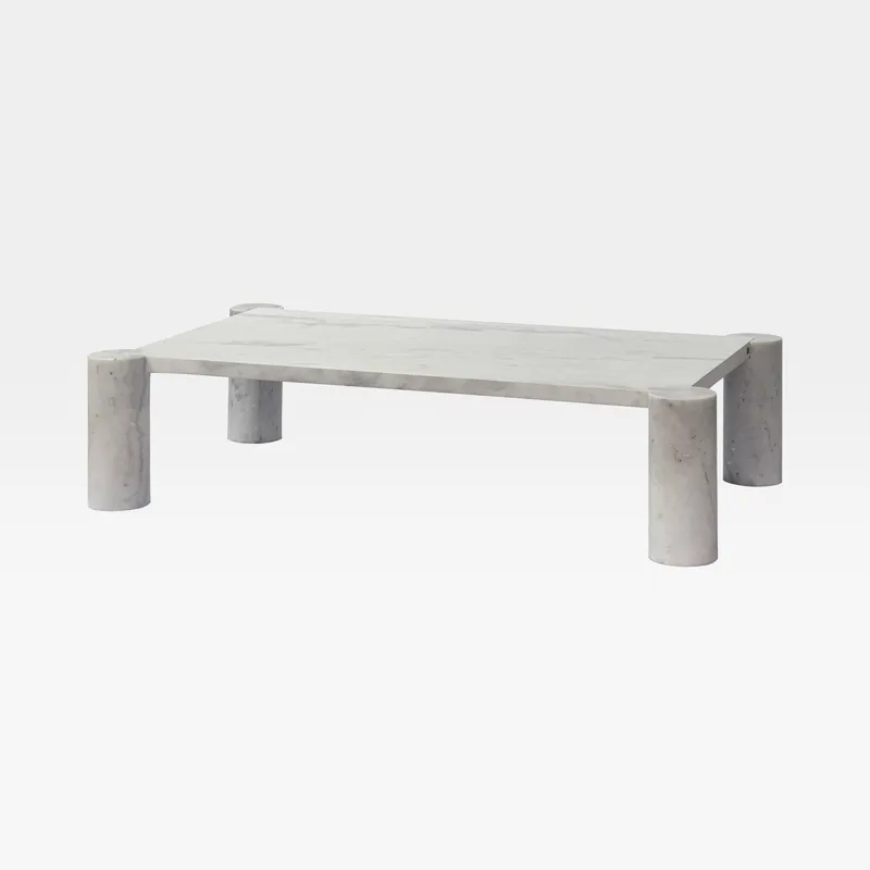 STATIC coffee table white - 154x94cm