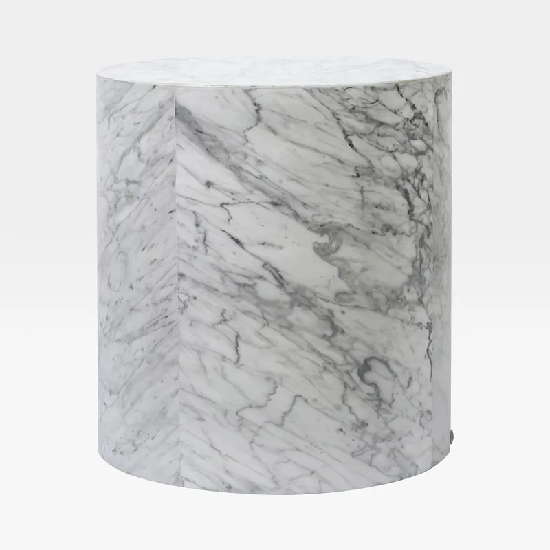 LUSTRO side table white - dia 45cm