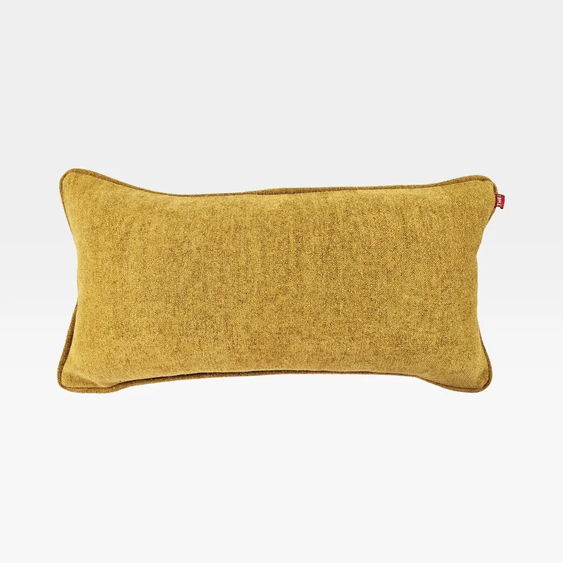 LORENZO cushion cover mustard - 30x60cm
