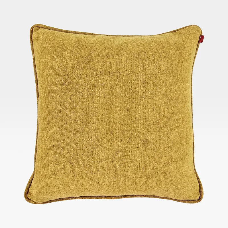 LORENZO cushion cover mustard - 50x50cm