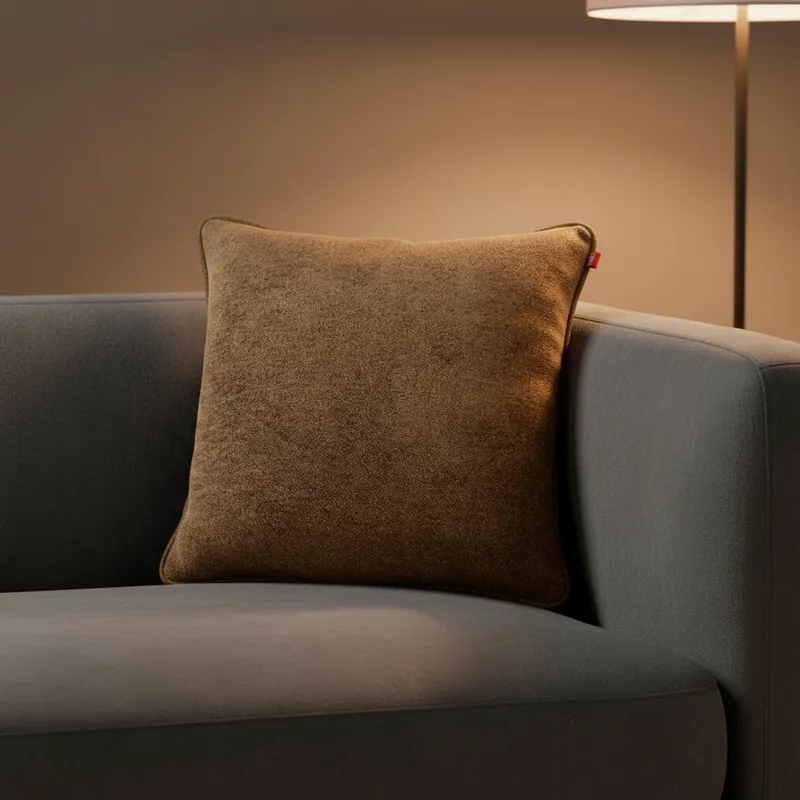 LORENZO cushion cover brown - 50x50cm