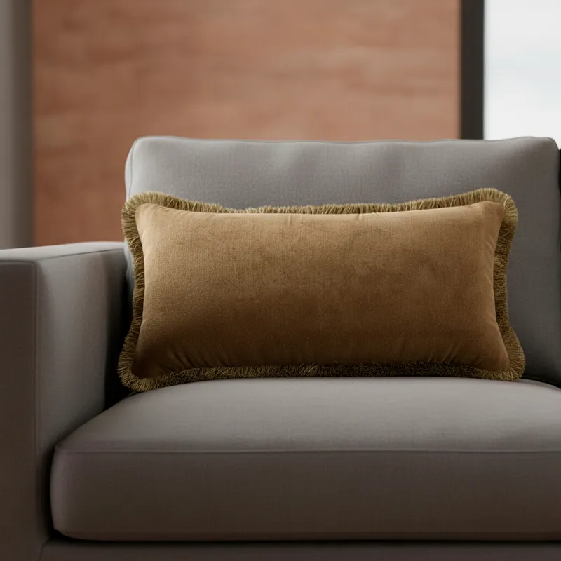 RENZO cushion cover olive - 30x60cm