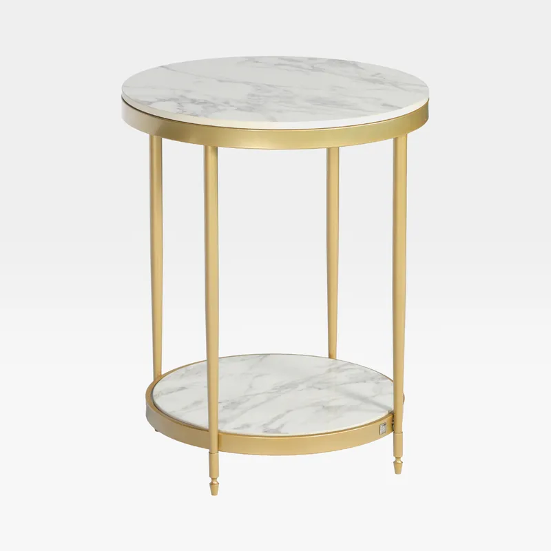 RICO side table white - dia 48cm