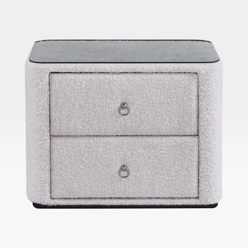 SOGNO bedside table white