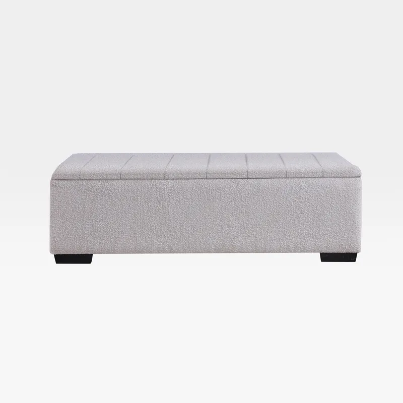 SOGNO storage stool white - 160x40