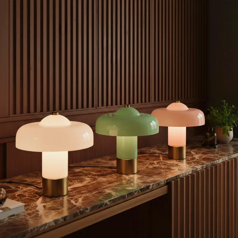 CANDY table lamp white/brass - H32cm