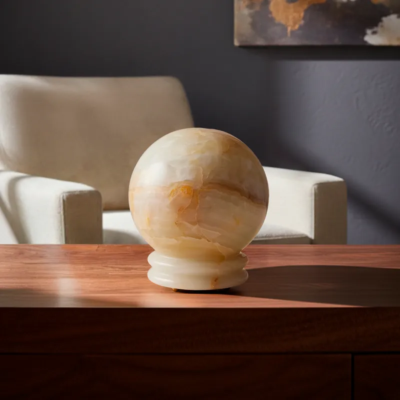 OYSTER table lamp beige -H23cm