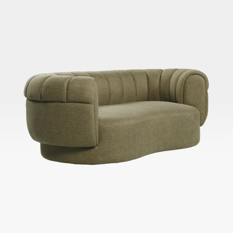 PALMA 2 seater sofa green