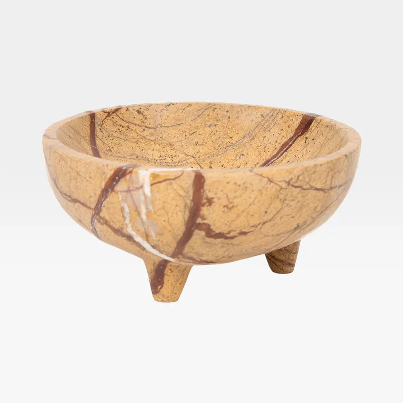 VELORA bowl decoration brown - dia 15cm