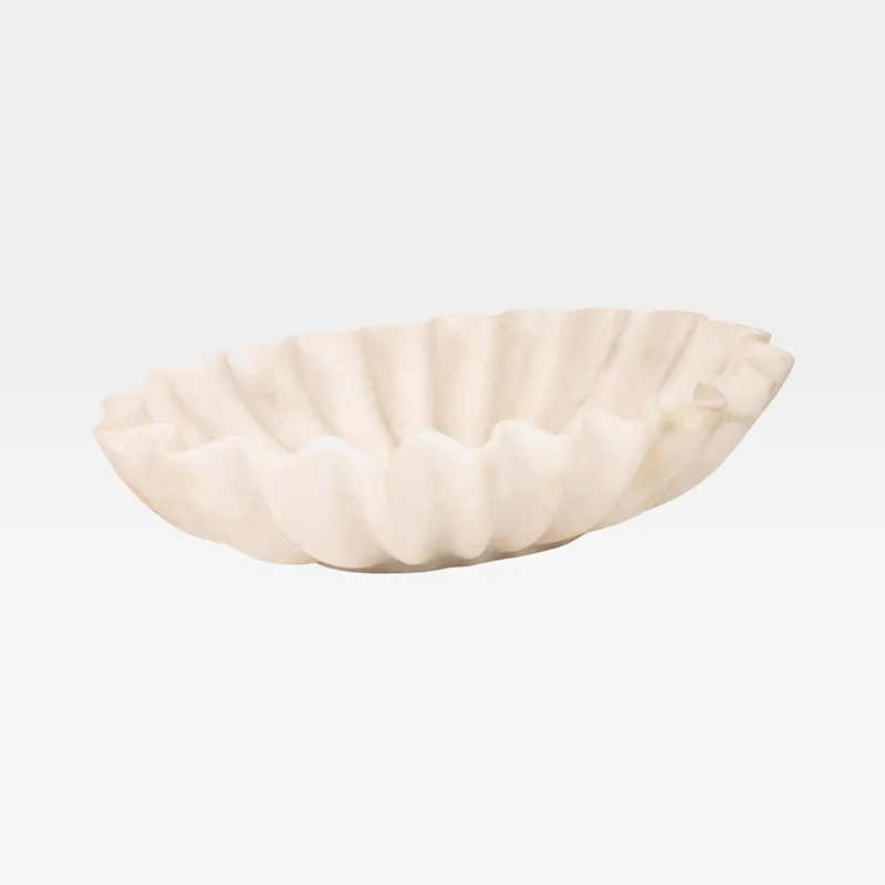 CELESTIA bowl decoration white