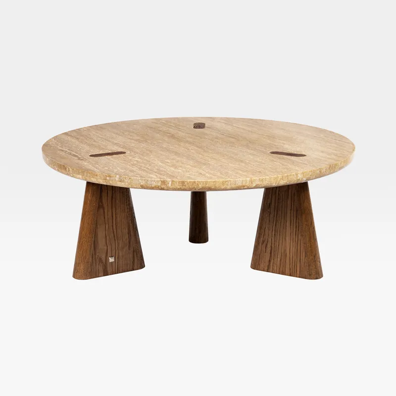 ELYSIA coffee table natural - dia 100cm