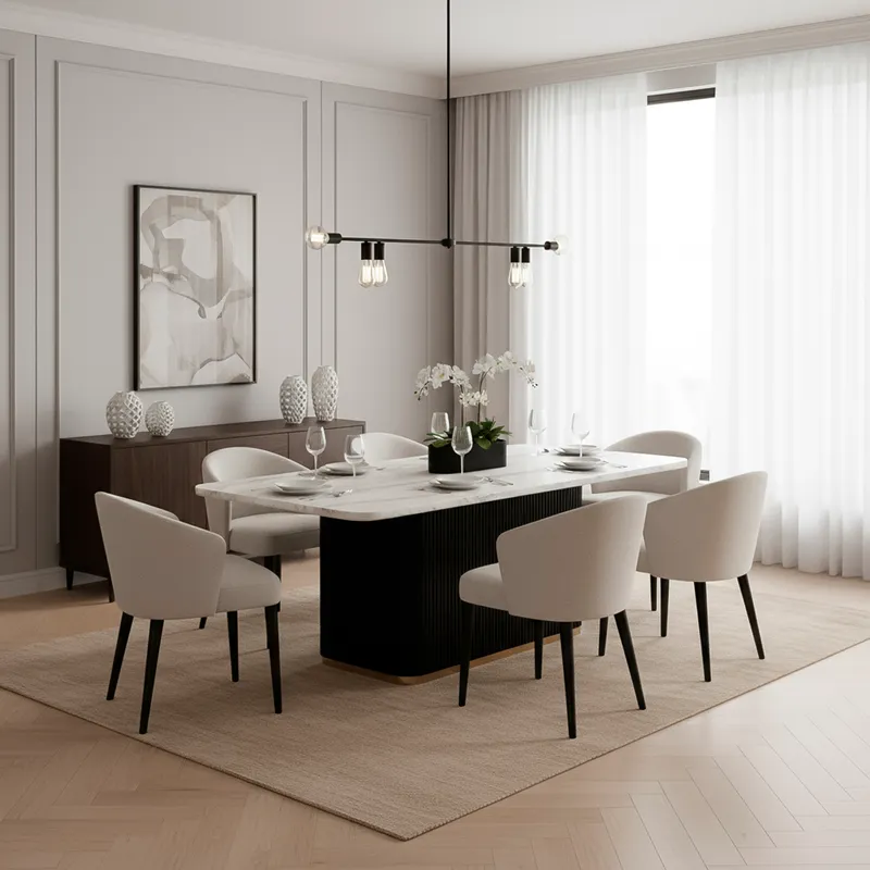 LUSH dining chair natural