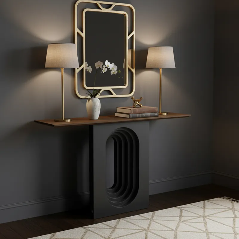 VERDA console brown - 120x35cm