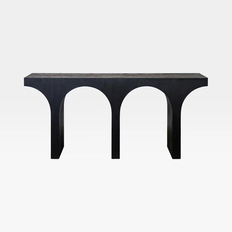 NOVA console black - 180x40cm