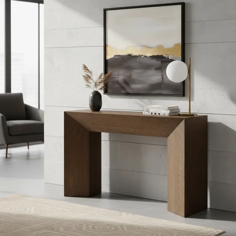 LIORA console brown - 140x40cm
