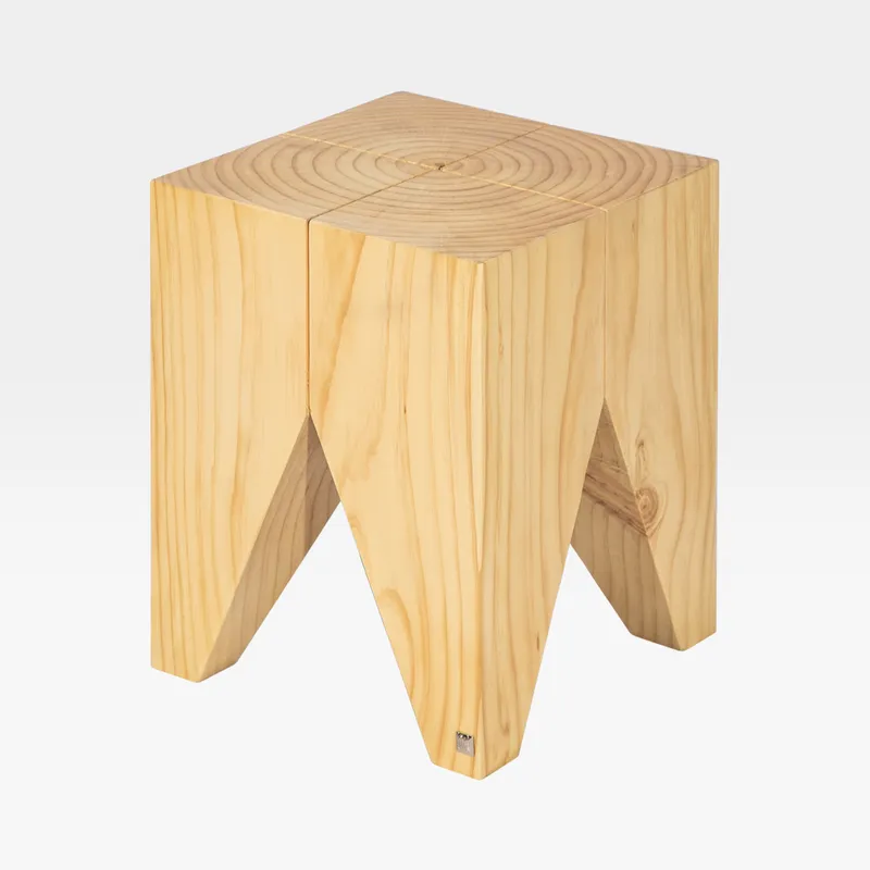 RIFF side table natural - 35x35cm