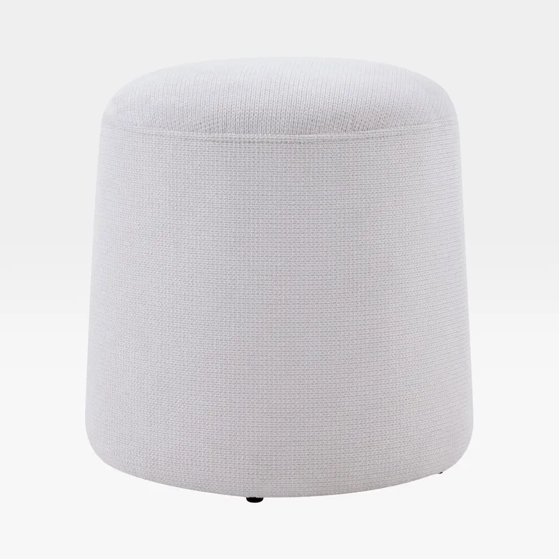 PUDDING stool off-white - dia 42cm